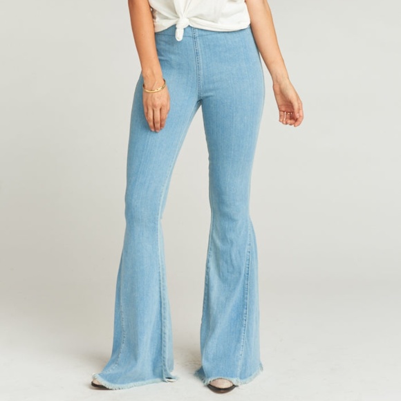 Show Me Your MuMu Berkley Bells pull on Jeans size XXL New - Picture 2 of 8